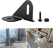 DarSeity JL Antenna Mount, Driver Side Antenna Mount, Steel CB Holder Bracket for Jeep Wrangler JL JLU and Jeep Gladiator 2018 2019 2020 2021 2022