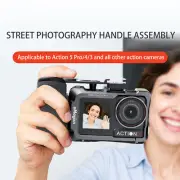 Action Camera Handheld Photo Grip for Insta360Ace Pro/DJI Action 5Pro/Hero 13 12