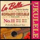 亞洲樂器 La Bella No.11 Tenor 21吋烏克麗麗套弦(第三弦鍍弦纏繞弦)