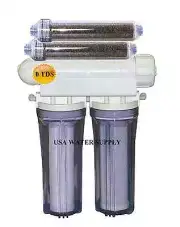 MADE IN USA 5 STAGE Aquarium Reef Reverse Osmosis Water RO/DI 100 GPD MEMBRANE C