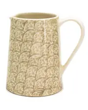 Euro Ceramica Chloe Floral Accent Pitcher