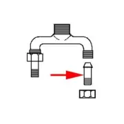 T&S Brass 00159220 Spreader Tailpiece