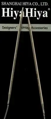 HiyaHiya 40" Stainless Steel Circular Knitting Needles, Choose Size