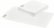 Carenesse/Guest Towel, Short (Pack of 6) - Professional Quality, 30 x 50 cm 100% Cotton, White, Swabs Towel, Guest Towel