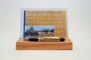 Pen Made From Cedar Point's Mean Streak Wooden Roller Coaster