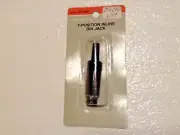 ARCHER RADIOSHACK 7 Position INLINE DIN JACK Cat. No. 274-030 NOS