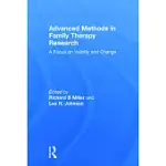 ADVANCED METHODS IN FAMILY THERAPY RESEARCH: A FOCUS ON VALIDITY AND CHANGE