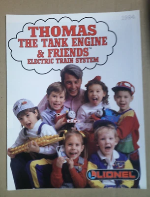 VINTAGE LIONEL TOY TRAIN CATALOG 1994 THOMAS THE TANK ENGINE