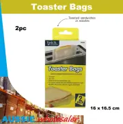 Au Toast Bag Reusable Toaster Sandwich Bags Baking Pouch Toasty Toastie Pockets
