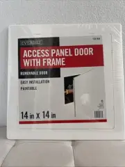 Everbilt Wall Access Panel with Frame 14" x14" 154994, White, paintable