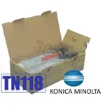 KONICA MINOLTA 碳粉 TN118 原廠 適用於 185 195 215 226 235