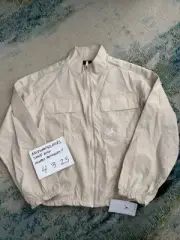 NWT Nike Air Jordan Big Kids Girls Jumpman Light Brown Woven Taping Jacket Sz XL