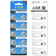 Licb 10 Pack LR44 AG13 357 303 SR44 Battery 1.5V Button Coin Cell Batteries