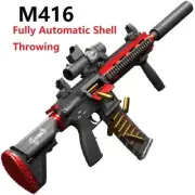 M416 Fully Automatic Shell Ejection Child Soft Bullet gun Mechanical Continuous