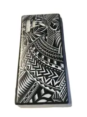 Samsung NOTE 10 Soft Case Black and White Tribal Design