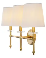 JONATHAN Y Olivia 3-Light Modern Midcentury 23in Iron LED Vanity