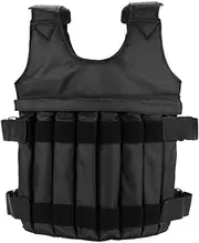 Max Loading 20kg Adjustable Weighted Vest Weight Jacket Exercise Boxing Training Waistcoat Invisible Weightloading Sand Clothing (Empty)