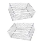 Pigeon Cage Wire Cage Single Way Chicken Cage for Pigeons Gardens Farms