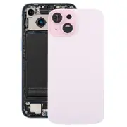 Glass Battery Back Cover with Camera Lens for Iphone 15 Plus