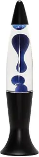 Roxy Table Lamp Vintage Blue/Black Height 40 cm G9 Including Decorative Lava Lamp for Children's Room