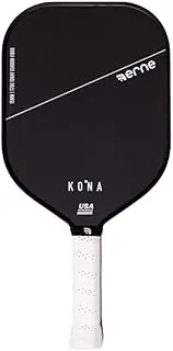 Erne Kona Raw Carbon Pickleball Paddle – 16" Lightweight Design, T700 Toray Surface for Spin & Control, 15mm Polymer Core, USAPA Approved