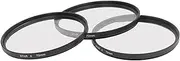 3Pcs 72mm Star Filter, 4 Points/6 Points/8 Points Slim Variable Filter, with Filter Pouch, Coating Optical Glass Camera Lens Filter