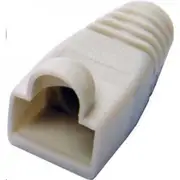 DYNAMIX BEIGE RJ45 Strain Relief Boot (6.0mm Outside Diameter). 20pk bag. [SRB-UTP-20]
