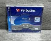 Verbatim BD-R 6x Blu-ray Recordable Single Layer 25GB Blank Disc 96910