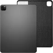 WOGROO Case for iPad Pro 12.9-inch (6th, 5th & 4rd Gen), Thin and Soft Tablet Protective Cover for iPad Pro 12.9" 2022 & 2021 & 2020, Deep Black