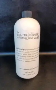 NEW Philosophy MicroDelivery Exfoliating Facial Wash XL 32 oz SEALED