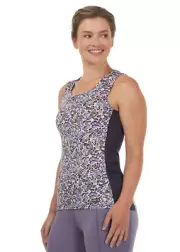 Kerrits Breeze Ice Fil Tank Top Print - Orchid Springtime