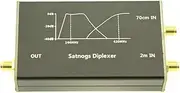 xioaue Band: 2M, 70CM 10W Diplexer V/U Duplexer Filter,V/U Duplexer Filter