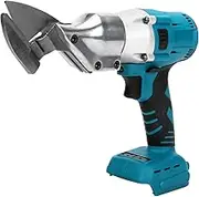 Battery Tin Snips Compatible with Makita 18 V Battery, Brushless Electric Metal Scissors with 360° Rotating Head, Max. 2 mm Scissors Thickness for Sheets, Carpets, Fabric, Leather, Paper (without