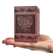 Urn for Ashes for Women - Heart Cremation Urns for Human Ashes, Urns for Huma...