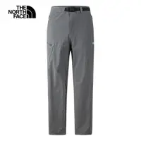 在飛比找PChome24h購物優惠-The North Face北面男款灰色吸濕排汗涼感縮口褲｜