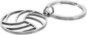 Volleyball Keychain Volleyball Key Rings Sports Key Rings Sports Themed Keychains Vollyball Keychain Backpack Charms for Boys Stainless Steel Silver
