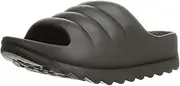 [Telic] Terric W-CLOUD Slide Sandals, Black, 27.5~28.0 cm