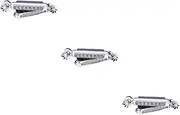 MUCKLILY 3pcs Pair 8 Car Wind Power Daytime Running Lights 8 Led Hue Lights Mounting Bracket for Trucks