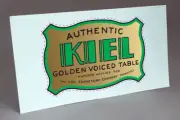 KIEL WATER SLIDE DECAL PRE CUT FOR ATWATER KENT RADIO