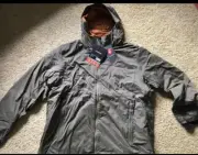 SIMMS FISHING - MIDCURRENT HOODED JACKET - XXL - PRIMALOFT - Dark Stone - NEW!