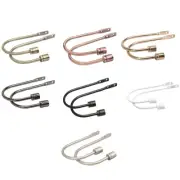 2pcs Metal Window Curtain Tiebacks Hooks Wall Mounted Drapery Holders Holdbacks