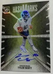 2024 OPTIC FOOTBALL TYLER SCOTT AUTO HASH MARKS CASE HIT PRIZM SP RARE MINT LOOK