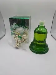 Vintage 1978 Avon Roses, Roses Cologne With Box 3.75 oz Perfume Green Bell