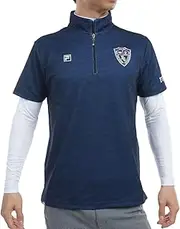 FILA GOLF(フィラ ゴルフ) 784501 Men's Short Sleeve Shirt, Long Sleeve Inner Set, Sweat Absorbent, Quick Drying, UV Protection, 2-Piece Set,
