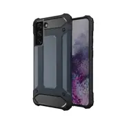 MCC Shockproof Samsung Galaxy S22 5G Heavy Duty Tough Case Cover S901 [Dark Blue]