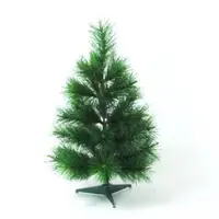 在飛比找momo購物網優惠-【摩達客】耶誕-2尺/2呎-60cm台灣製特級綠色松針葉聖誕