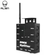 ALIEN 8 Way Wireless DMX 512 3-Pin Isolated Splitter Amplifier with Wireless DMX