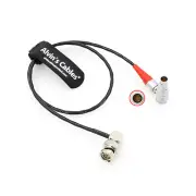 Timecode Out Cable for ARRI Alexa Camera Sound Devices Right Angle 5 Pin to BNC