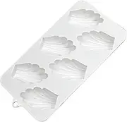 cupcake mold pan cookie baking tray 6 hole mold durable baking pan non-stick dessert mold tray candy making set easy to remove homemade cake creative dessert nonstick pastry high temperature reusable