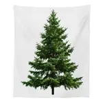 絨布款聖誕樹掛布 松樹掛毯 75X100CM 聖誕佈置 聖誕樹 壁飾 背景布